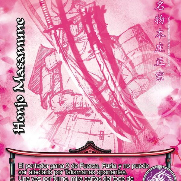 Honjo Masamune Secreto