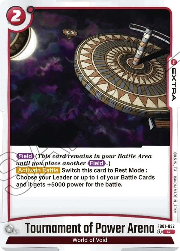 Tournament of Power Arena FB01-032