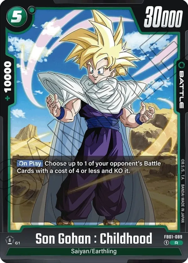 Son Gohan : Childhood FB01-089
