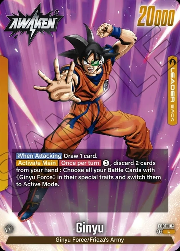 Ginyu Lider FB01-104
