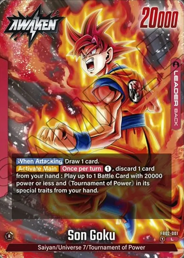 Son Goku Lider FB02-001