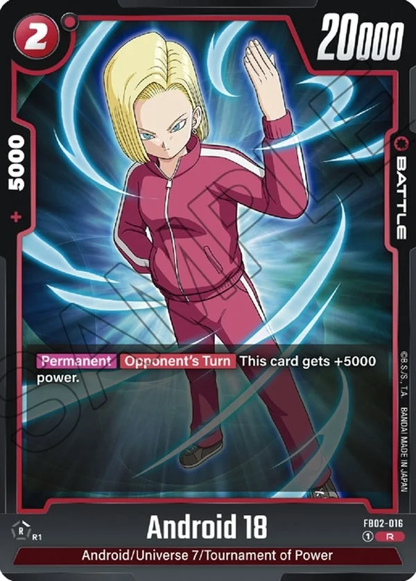 Android 18 FB02-016