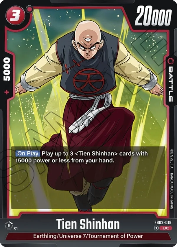 Tien Shinhan FB02-019