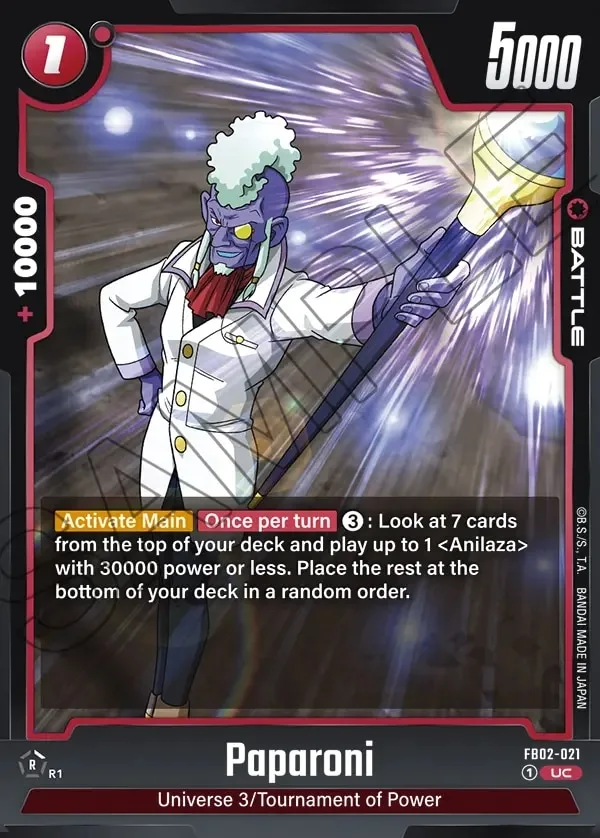 Poparoni FB02-021