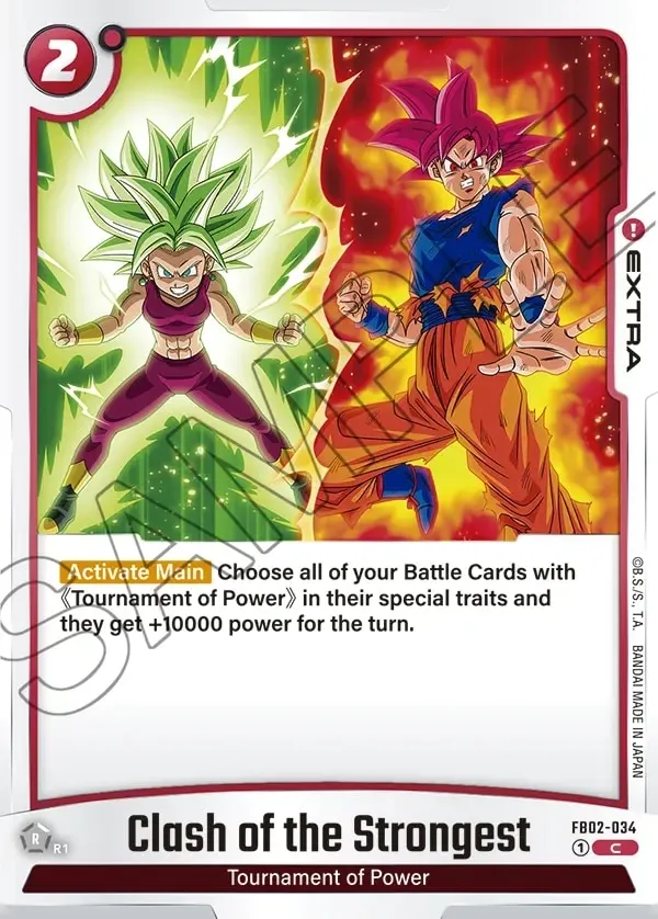 Clash of the Strongest FB02-034