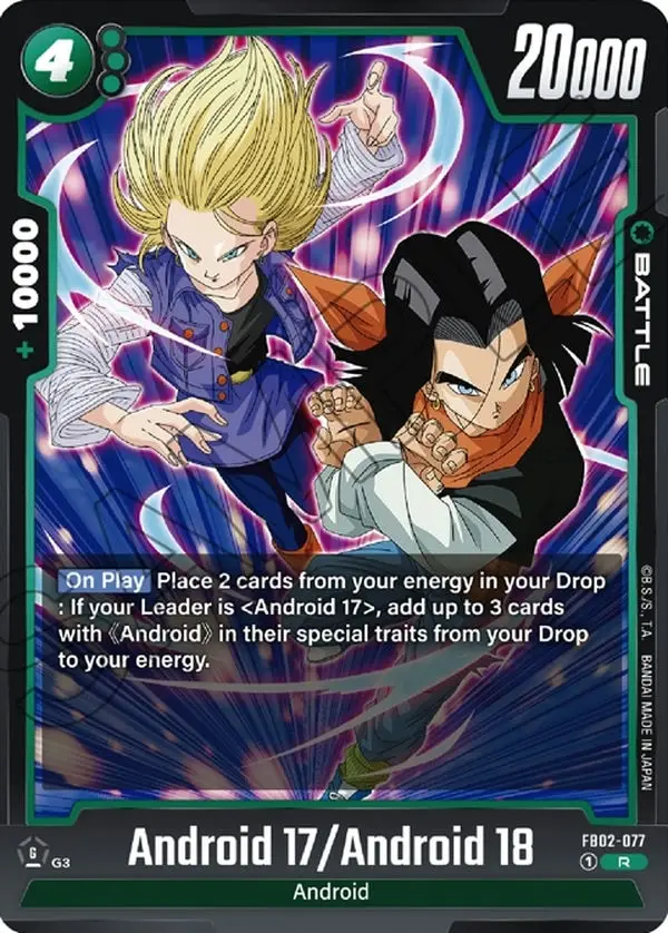 Android 17/Android 18 FB02-077