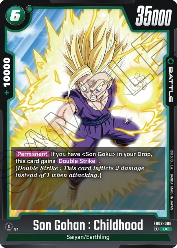 Son Gohan : Childhood FB02-088
