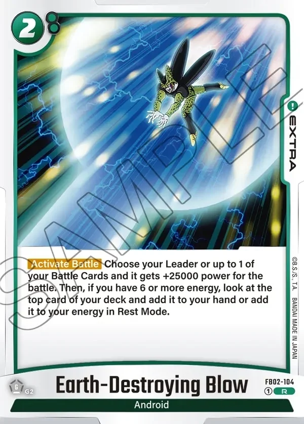 Earth-Destroying Blow FB02-104