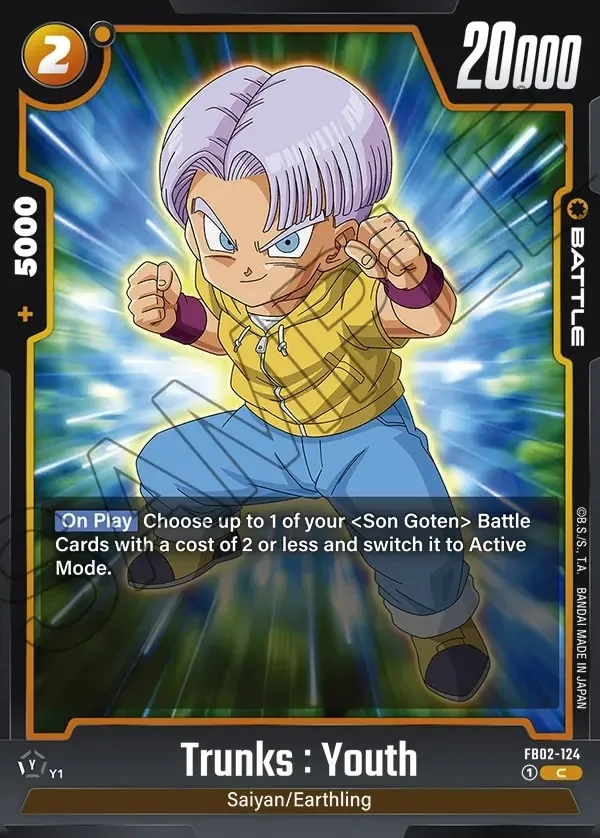 Trunks : Youth FB02-124
