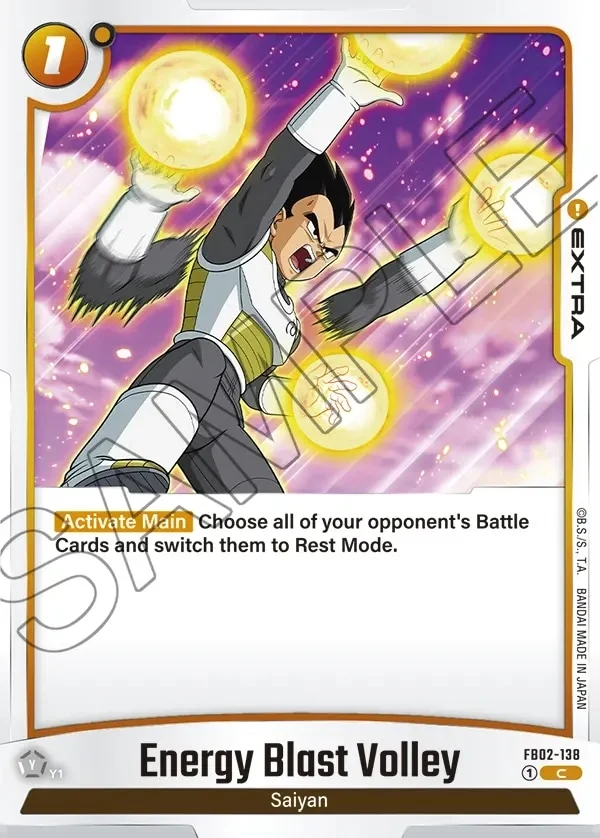 Energy Blast Volley FB02-138