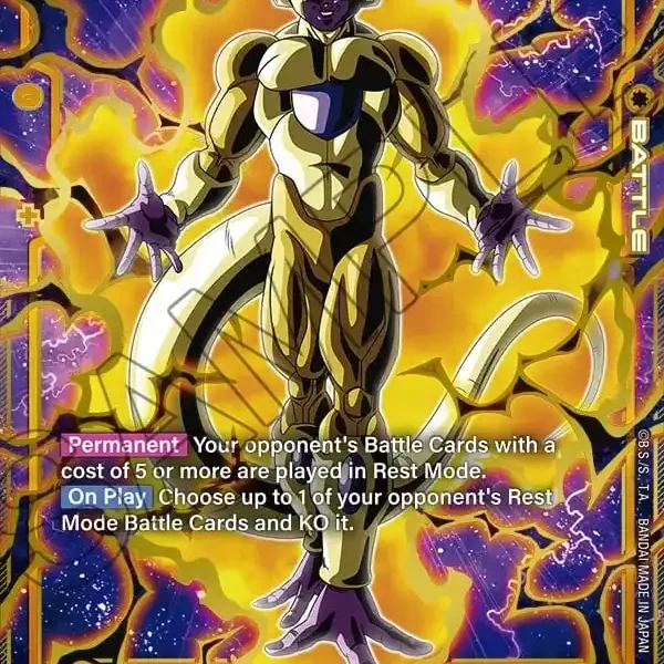 Golden Frieza aa FB02-140