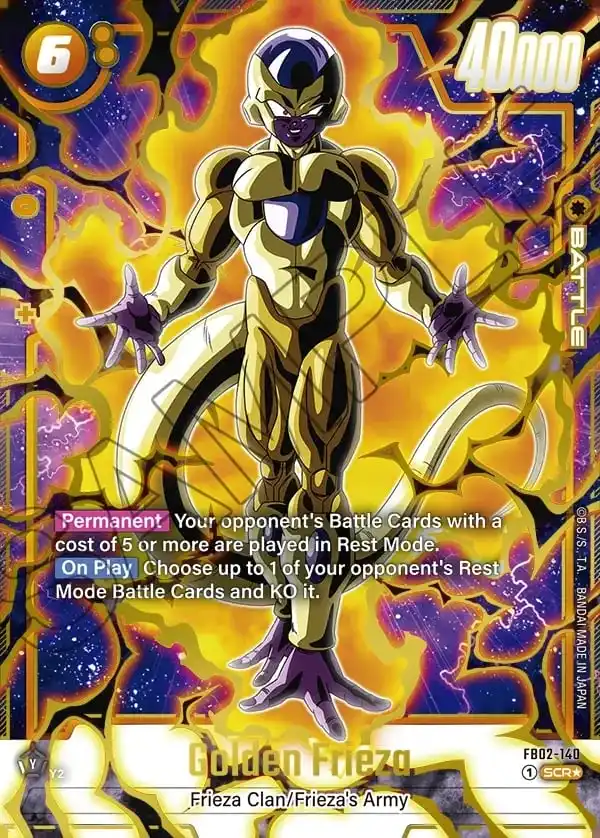Golden Frieza aa FB02-140