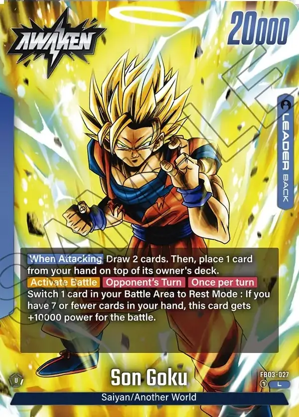 Son Goku Lider FB03-027