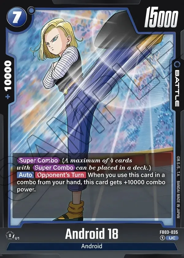 Android 18 FB03-035