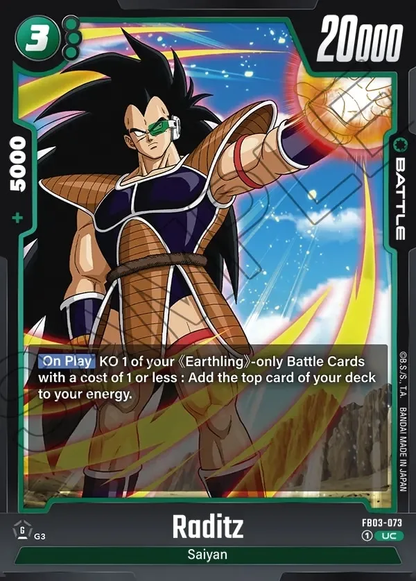 Raditz FB03-73