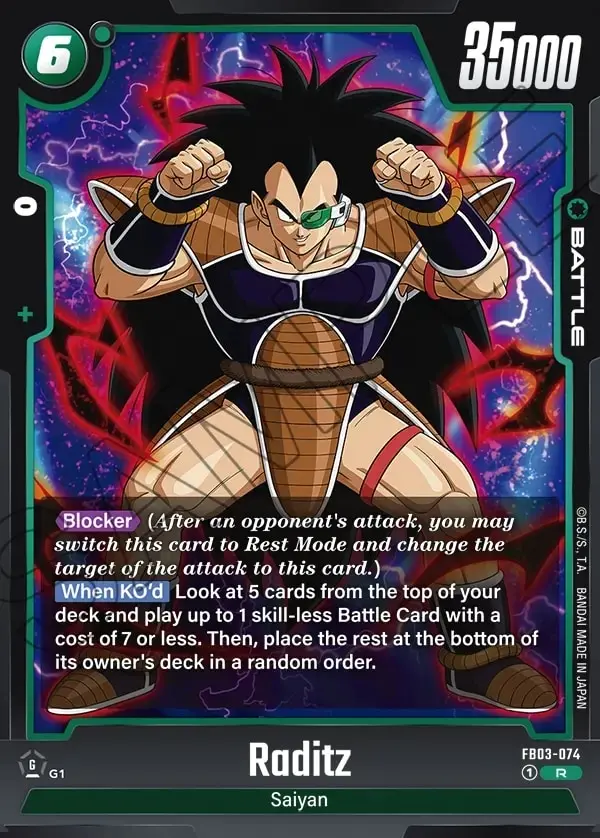Raditz FB03-74