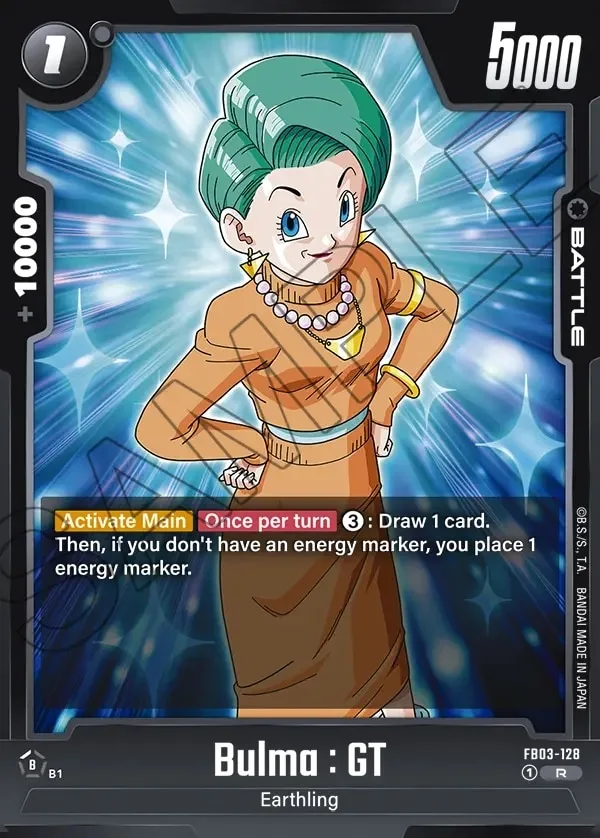 Bulma : GT FB03-128