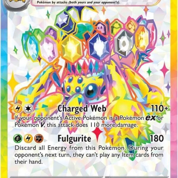 Galvantula ex - 159/142 - Full Art Secret Rare