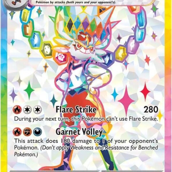 Cinderace ex - 157/142 - Full Art Secret Rare