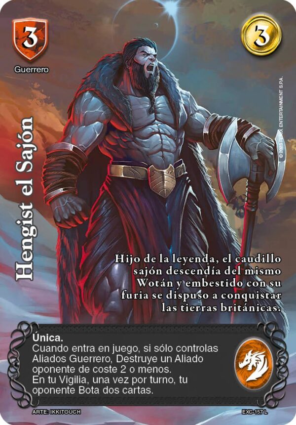 Hengist el Sajon LEGENDARIO