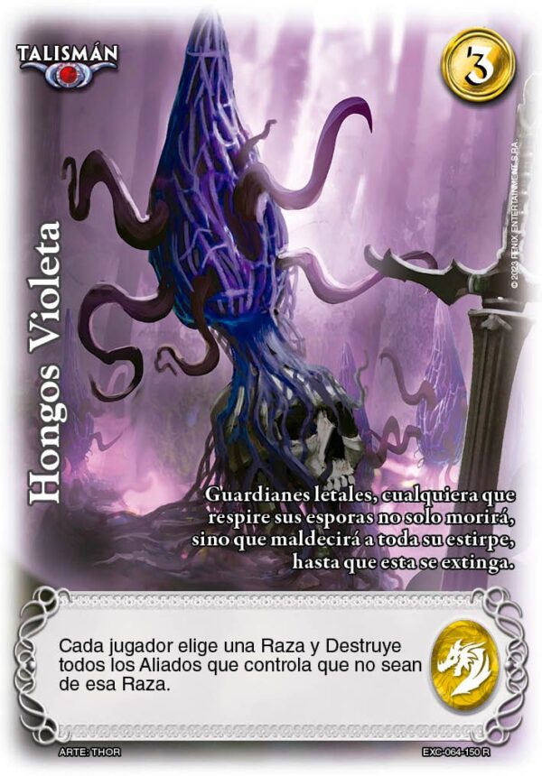 Hongos Violeta