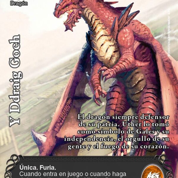 Y Draig Goch LEGENDARIO