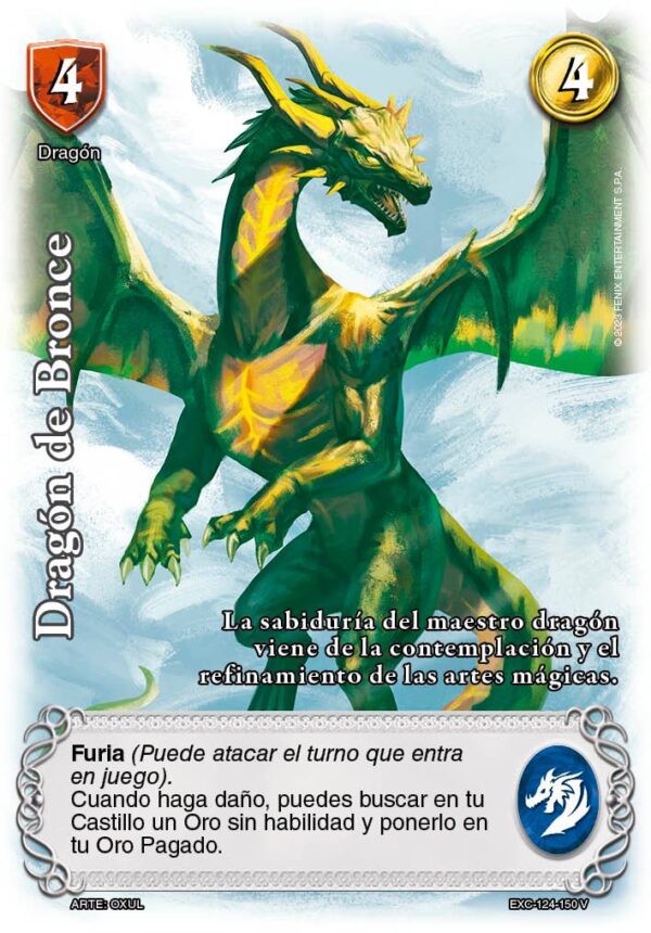 Dragón de Bronce FOIL
