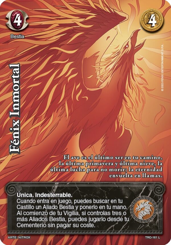 Fénix Inmortal LEGENDARIO
