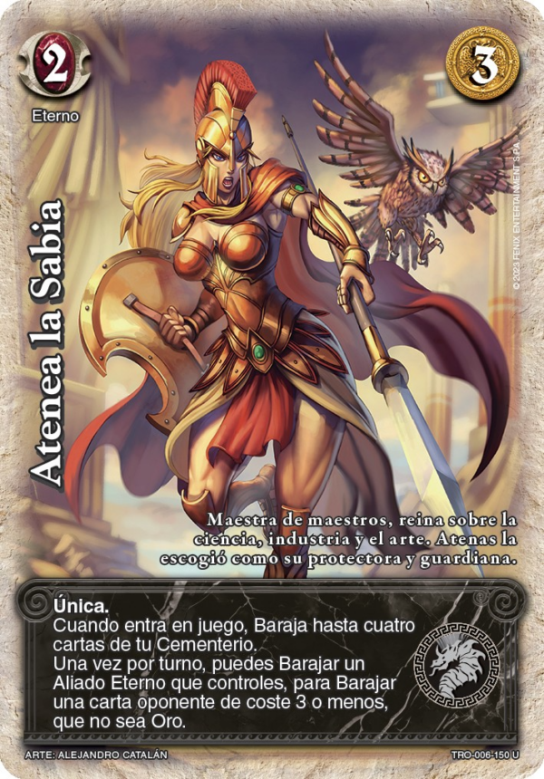 Atenea la Sabia