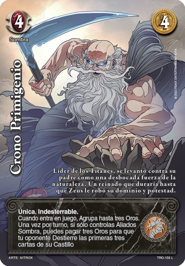 Crono Primigenio LEGENDARIO