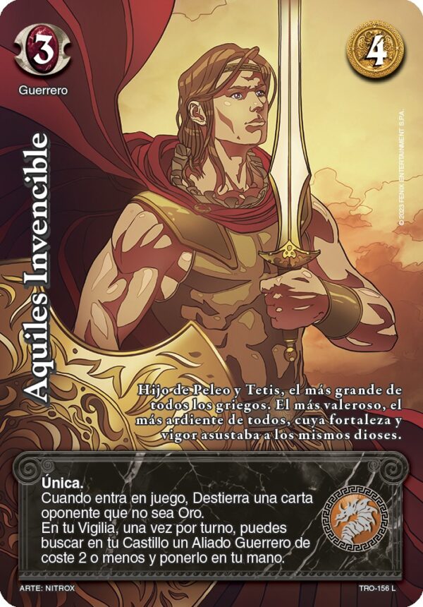 Aquiles Invencible LEGENDARIO
