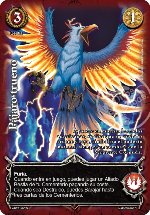 PÁJARO TRUENO