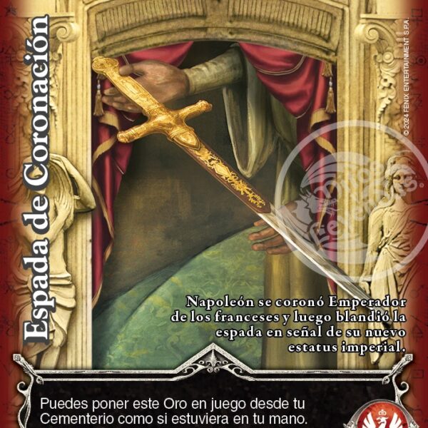 ESPADA DE CORONACIÓN