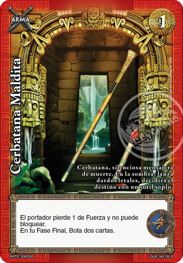 Cerbatana Maldita FOIL