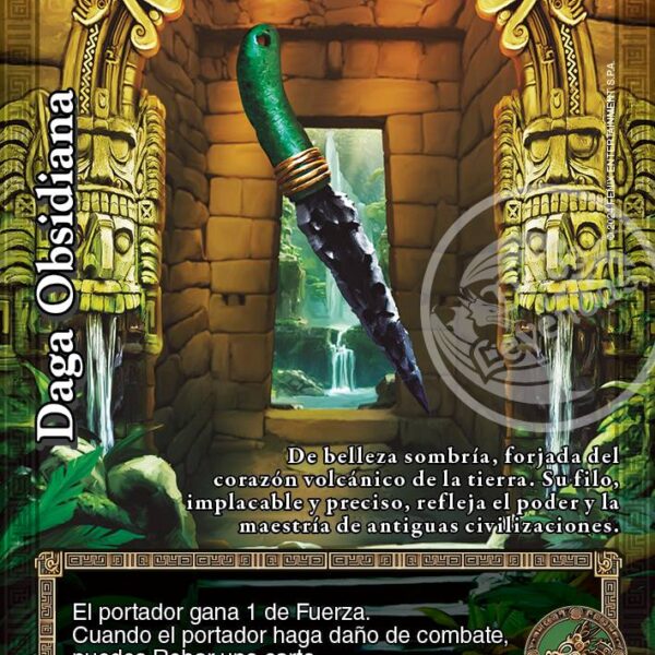 Daga de Obsidiana