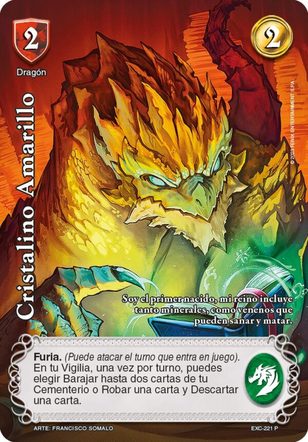 Cristalino Amarillo PROMO Excalibur
