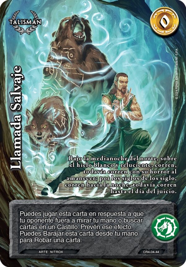 LLAMADA SALVAJE