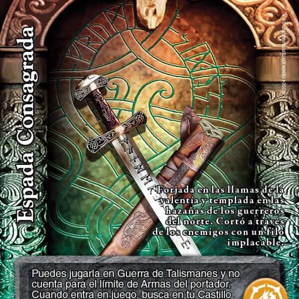 ESPADA CONSAGRADA