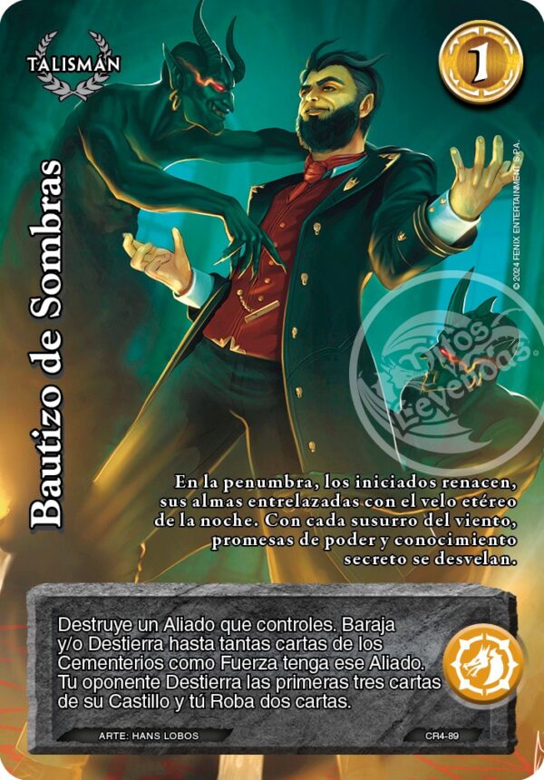 BAUTIZO DE SOMBRAS