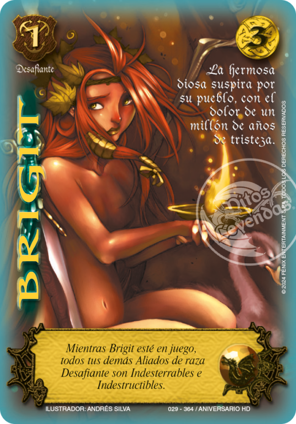 Brigit Golden Foil