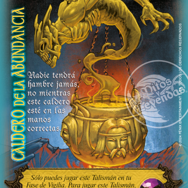 Caldero de la Abundancia Golden Foil