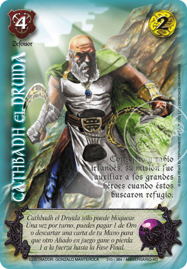 Cathbadh el Druida Rework