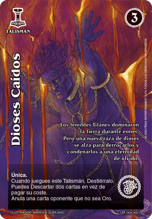 Dioses Caídos Legendario