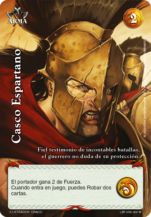 Casco Espartano