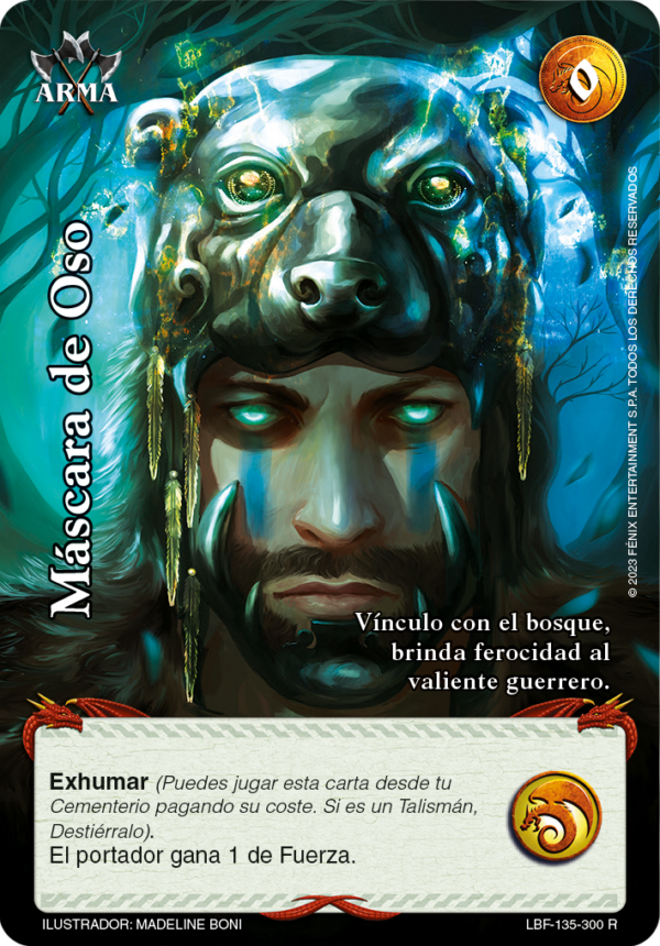 Máscara de Oso