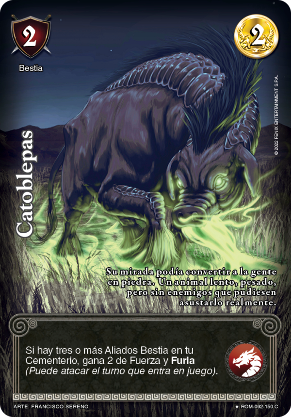 Catoblepas Foil