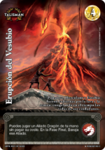 Erupción del Vesubio Foil