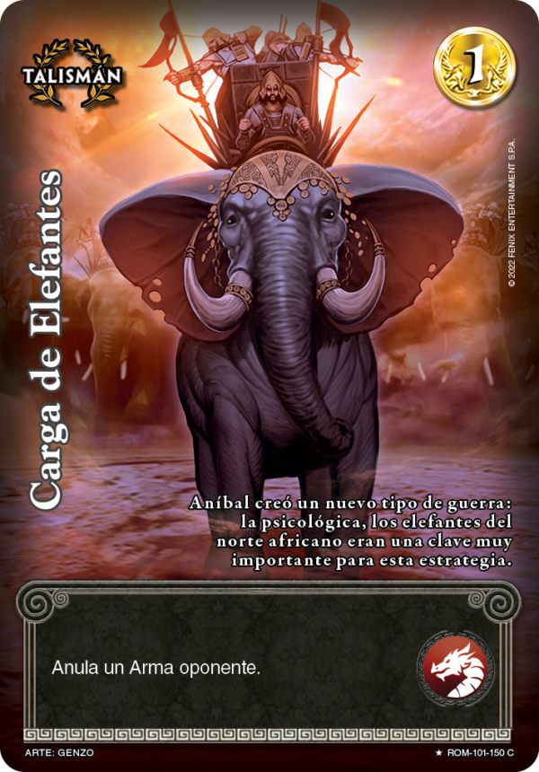 Carga de Elefantes Foil
