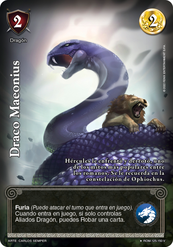 Draco Maeonius Foil