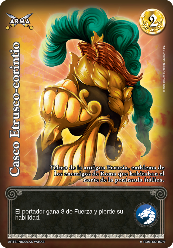 Casco Etrusco-Corintio Foil